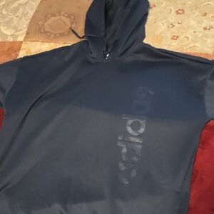 Adidas Black Hoodie with Logo